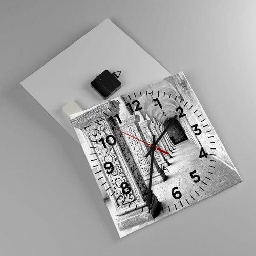 Horloge murale - Pendule murale - Où cela mène-t-il…? - 30x30 cm