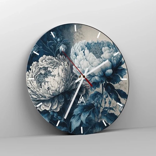 Horloge murale - Pendule murale - Paire assortie - 30x30 cm