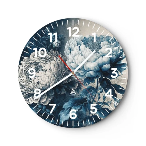 Horloge murale - Pendule murale - Paire assortie - 30x30 cm