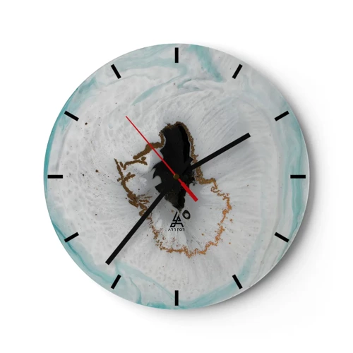 Horloge murale - Pendule murale - Pénétrer à l'intérieur - 30x30 cm