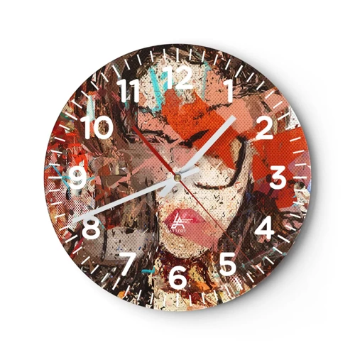 Horloge murale - Pendule murale - Personne ne sait ce que tu es vraiment - 30x30 cm