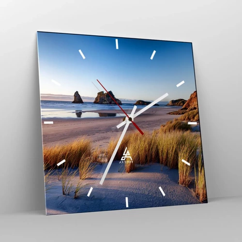 Horloge murale - Pendule murale - Pour les chercheurs de paix - 30x30 cm