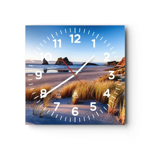 Horloge murale - Pendule murale - Pour les chercheurs de paix - 30x30 cm