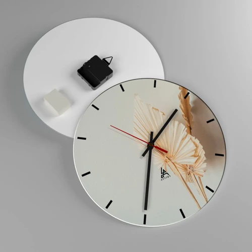 Horloge murale - Pendule murale - Quand tu dois t’apaiser - 30x30 cm