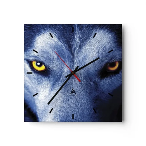 Horloge murale - Pendule murale - Regars hypnotique - 40x40 cm