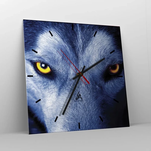 Horloge murale - Pendule murale - Regars hypnotique - 40x40 cm