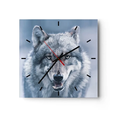 Horloge murale - Pendule murale - Relèverez-vous le défi ? - 40x40 cm