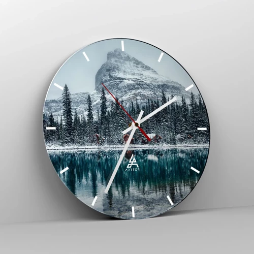 Horloge murale - Pendule murale - Retraite canadienne - 30x30 cm