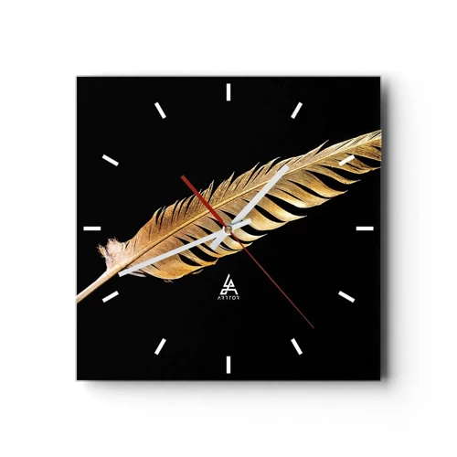 Horloge murale - Pendule murale - Sans porte-plume - 30x30 cm