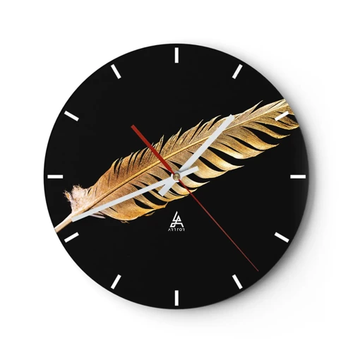 Horloge murale - Pendule murale - Sans porte-plume - 30x30 cm