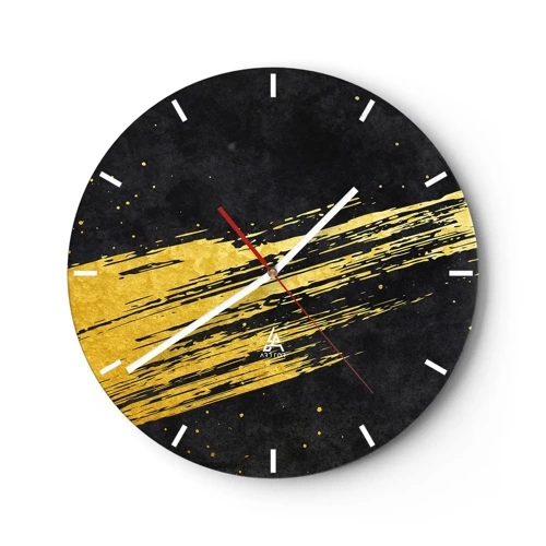 Horloge murale - Pendule murale - Sautez dans l'hyperespace - 40x40 cm