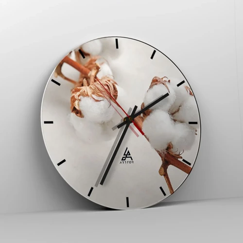 Horloge murale - Pendule murale - Seulement caliner - 30x30 cm