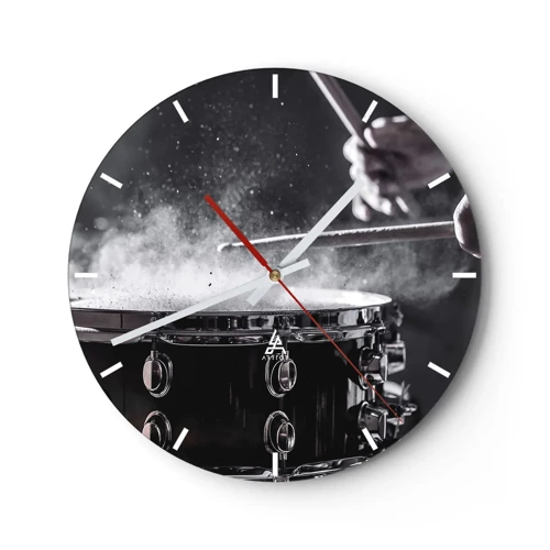 Horloge murale - Pendule murale - Tempo de la musique - 30x30 cm