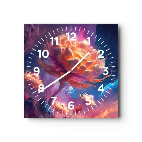 Horloge murale - Pendule murale - Un autre monde - 40x40 cm