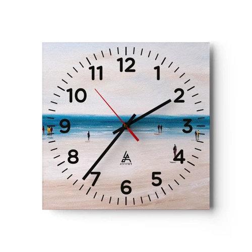 Horloge murale - Pendule murale - Un besoin naturel - 30x30 cm