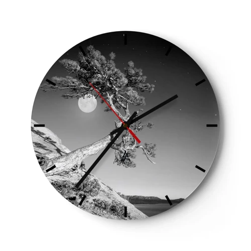 Horloge murale - Pendule murale - Un combattant vainqueur - 30x30 cm