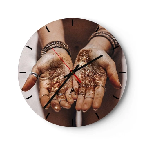 Horloge murale - Pendule murale - Un don pour vous - 30x30 cm