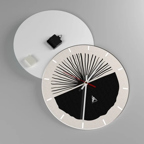 Horloge murale - Pendule murale - Une gamme de possibilités - 40x40 cm