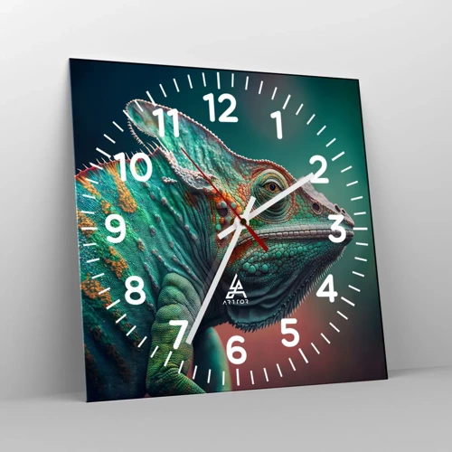 Horloge murale - Pendule murale - Vous me voyez? Pas bien… - 30x30 cm