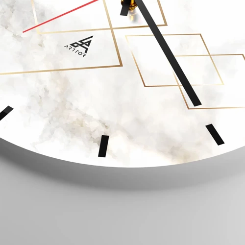 Horloge murale - Pendule murale - Vue à l'infini - 30x30 cm