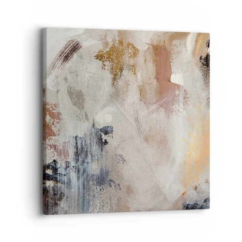 Impression sur toile - Image sur toile - Abstraction brumeuse - 30x30 cm