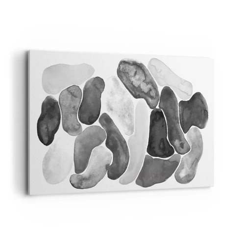 Impression sur toile - Image sur toile - Abstraction rocheuse - 100x70 cm