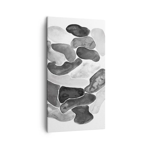 Impression sur toile - Image sur toile - Abstraction rocheuse - 45x80 cm