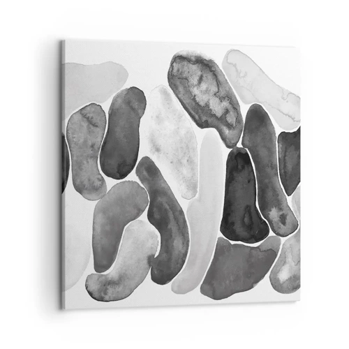 Impression sur toile - Image sur toile - Abstraction rocheuse - 50x50 cm