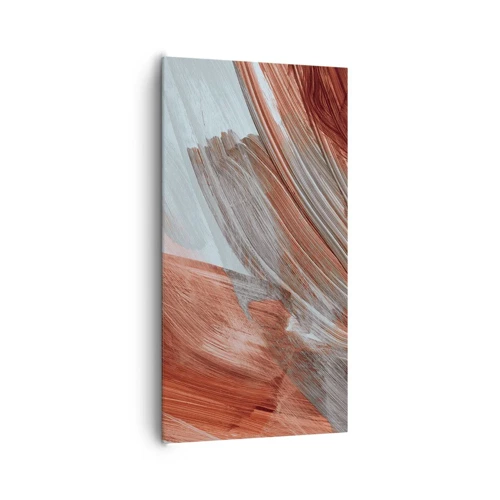 Impression sur toile - Image sur toile - Abstraction venteuse et automnale - 65x120 cm