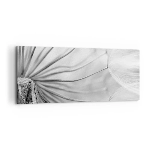 Impression sur toile - Image sur toile - Aigrette avant son envol - 100x40 cm