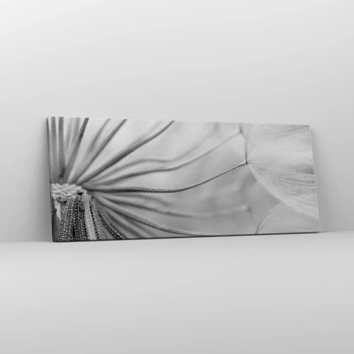 Impression sur toile - Image sur toile - Aigrette avant son envol - 100x40 cm