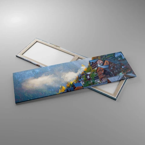 Impression sur toile - Image sur toile - Ambiance alpine - 160x50 cm