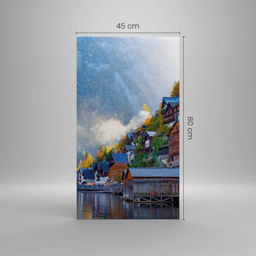 Impression sur toile - Image sur toile - Ambiance alpine - 45x80 cm