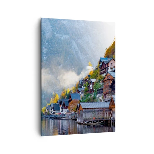 Impression sur toile - Image sur toile - Ambiance alpine - 50x70 cm