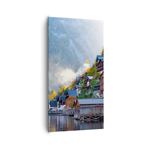 Impression sur toile - Image sur toile - Ambiance alpine - 65x120 cm