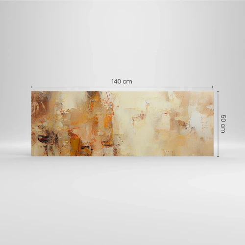 Impression sur toile - Image sur toile - Âme de l'ambre - 140x50 cm