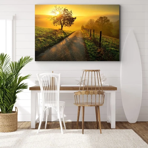 Impression sur toile - Image sur toile - Après-midi de miel - 100x70 cm