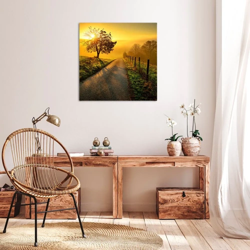 Impression sur toile - Image sur toile - Après-midi de miel - 40x40 cm