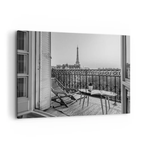 Impression sur toile - Image sur toile - Après-midi parisien - 100x70 cm