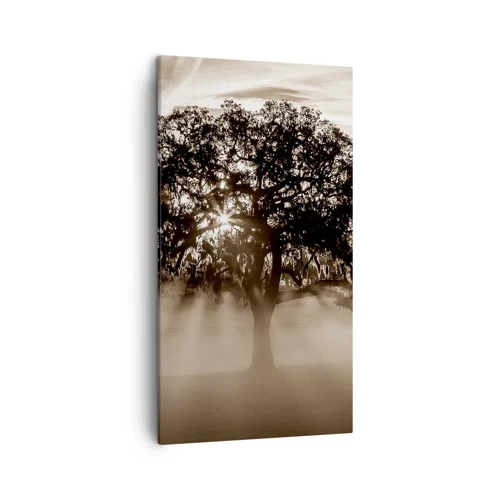 Impression sur toile - Image sur toile - Arbre de bonnes nouvelles - 45x80 cm