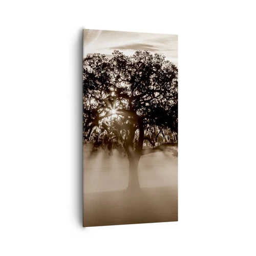 Impression sur toile - Image sur toile - Arbre de bonnes nouvelles - 65x120 cm