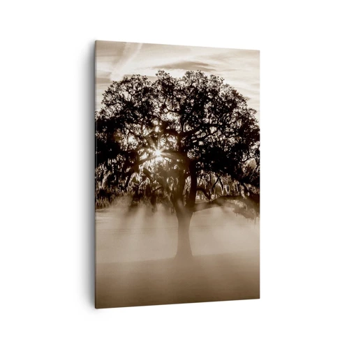 Impression sur toile - Image sur toile - Arbre de bonnes nouvelles - 70x100 cm