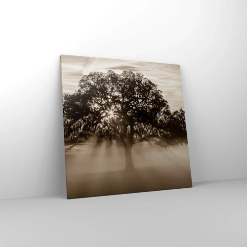 Impression sur toile - Image sur toile - Arbre de bonnes nouvelles - 70x70 cm