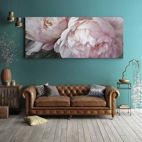 Impression sur toile - Image sur toile - Arrêté en pleine floraison - 120x50 cm
