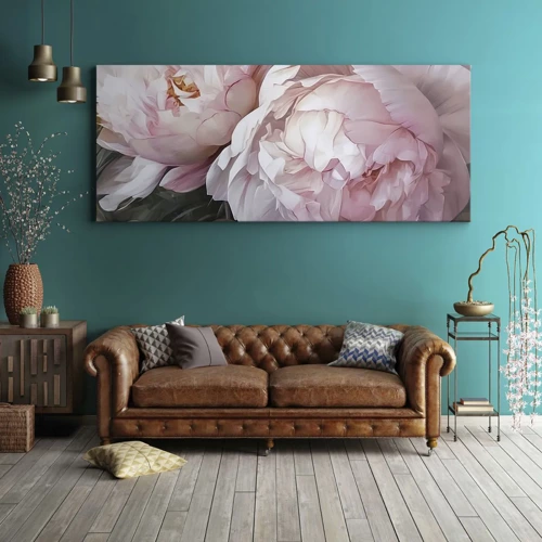 Impression sur toile - Image sur toile - Arrêté en pleine floraison - 140x50 cm