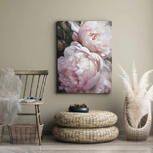 Impression sur toile - Image sur toile - Arrêté en pleine floraison - 65x120 cm