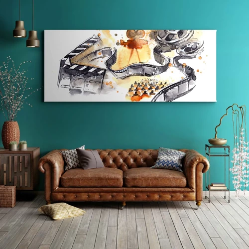 Impression sur toile - Image sur toile - Au pays des rêves - 100x40 cm