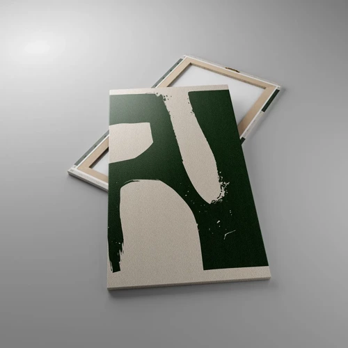 Impression sur toile - Image sur toile - Baies blanches - 55x100 cm