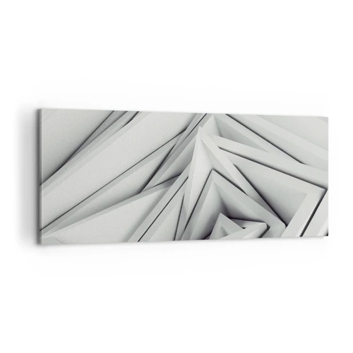 Impression sur toile - Image sur toile - Bourgeon d’angles vifs - 100x40 cm