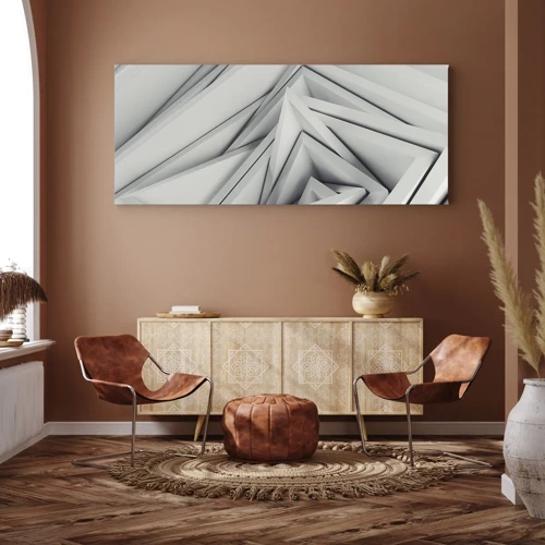 Impression sur toile - Image sur toile - Bourgeon d’angles vifs - 100x40 cm